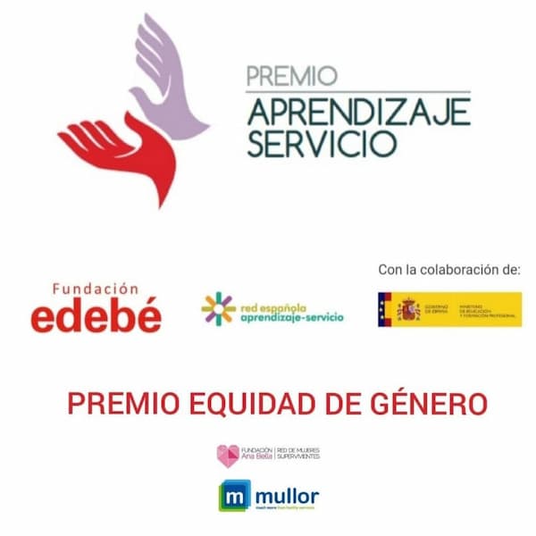 La experiencia "Mis calles tienen oficios", que forma parte del proyecto OASIS II "De la acción a la re-evolución: Generando tejido social", financiado por la AACID que presentamos a la convocatoria Premios Aprendizaje-Servicio 2021 ha sido merecedor del Premio Equidad de Género.